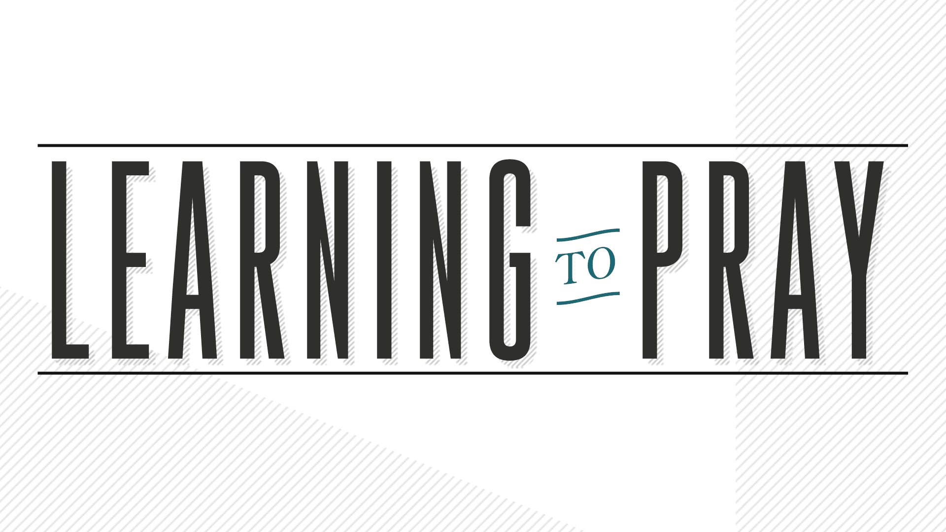 Learning to Pray: Live Discussion