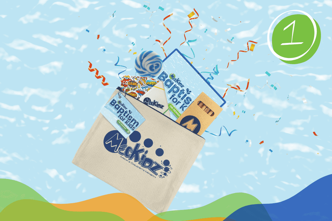 MecKidz Baptism for Kids On Demand, MecKidz, Baptism, Baptism for Kids, Kids Classes on Baptism