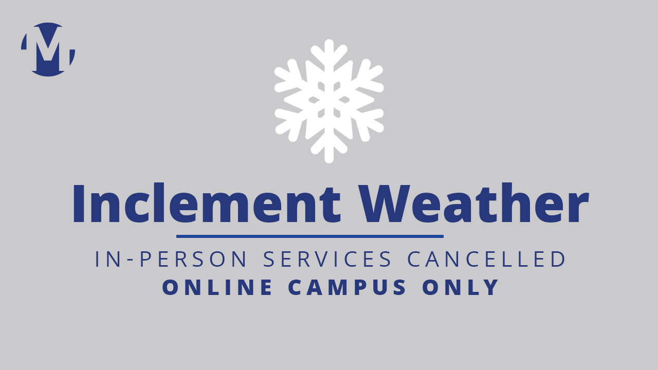 All In-Person Services Cancelled This Sunday!